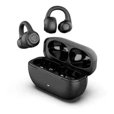 JLab Flex Open Bluetooth Earbuds, Wireless, Clip-On Cuff Design, Fitness & Gym