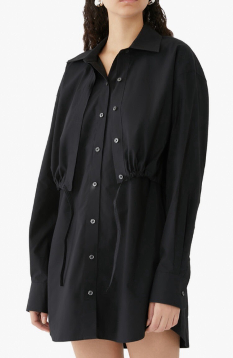 T BY ALEXANDER WANG Layered Shirt Dress Size XL NWOT