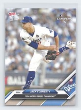 2024 Topps Now World Series Champions Los Angeles Dodgers #WS-4 Jack Flaherty