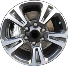 17x7.5 Aluminum Wheel 10 Spoke Machined Fits 2016-2020 Toyota Tacoma