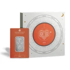 The Royal Mint Zodiac Aries 1oz Silver Bullion Minted Bar With Gift Box