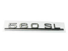 560SL Typenschild Mercedes R107 1078171415 560SL Emblem 560SL Typenschild Mercedes R107 1078171415 560SL Emblem
