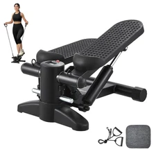 Stair Stepper, Mini Stepper for Exercise at Home, Hydraulic Fitness Stepper with