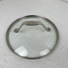 ALL-CLAD Clear Glass Lid 7” Stainless Steel Skillet Pot Cookware LID ONLY