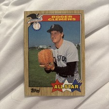 1987 Topps - All-Star Roger Clemens #614