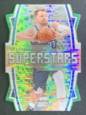 Luka Doncic 2023-24 Panini Contenders Optic Superstars Green Pulsar /25 #2