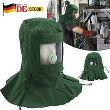 Sandstrahl Sandstrahler Sandstrahlhaube Anti Wind Schutzmaske Helm Schutz Maske