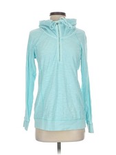 Tommy Bahama Women Green Pullover Hoodie S