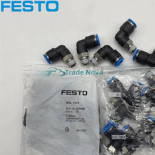 10PCS Original FESTO QSL-1/8-8 153048 Push in fitting QS Fast delivery
