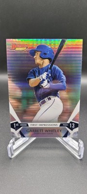 2015 Bowman's Best - Best of 2015 Garrett Whitley #FI-GW (RC)