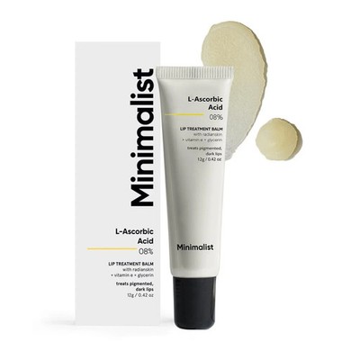 Minimalist 8% L-Ascorbic Acid with Vitamin E Lip Treatment Balm (12 g)