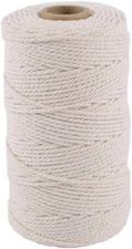 328ft Butchers Cotton Twine String 2mm Cooking 328ft, Natural Color 