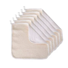 6 Pack Exfoliating Face Body Wash Cloth Towel, Soft-Weave Scrub Towel Beauty ...