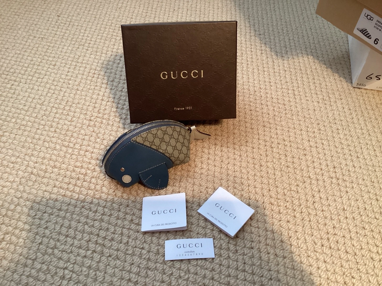 Gucci — Gucci NWB Zoo Collection Whale Coin Purse