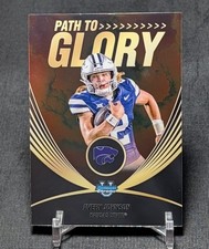 Avery Johnson Path To Glory Rookie 2025 Bowman Chrome U Card #AV-11 Kansas State. rookie card picture