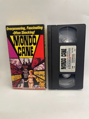 Mondo Cane VHS 1990 Goodtimes Home Video Cult Shockumentary Rare Free Shipping