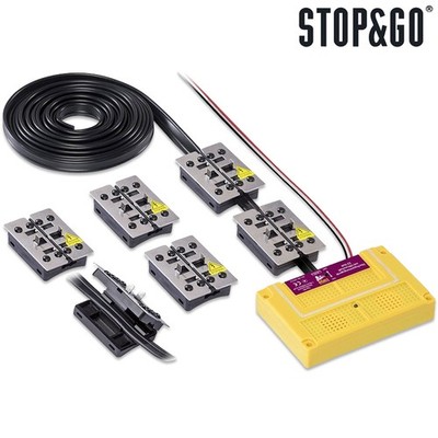 STOP&GO 07553 7 PLUS-MINUS CLIP Hochspannungsgerät mit Ultraschall Marderschutz
