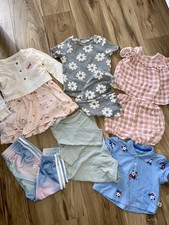 Kids Girls 12 Month Name Brand Clothing Set Bundle Bearpaw Adidas Seven Mankind