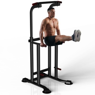 YYJO Pull Up Bar Dip Bar Power Tower Free Standing Home Gym Workout Equipment...