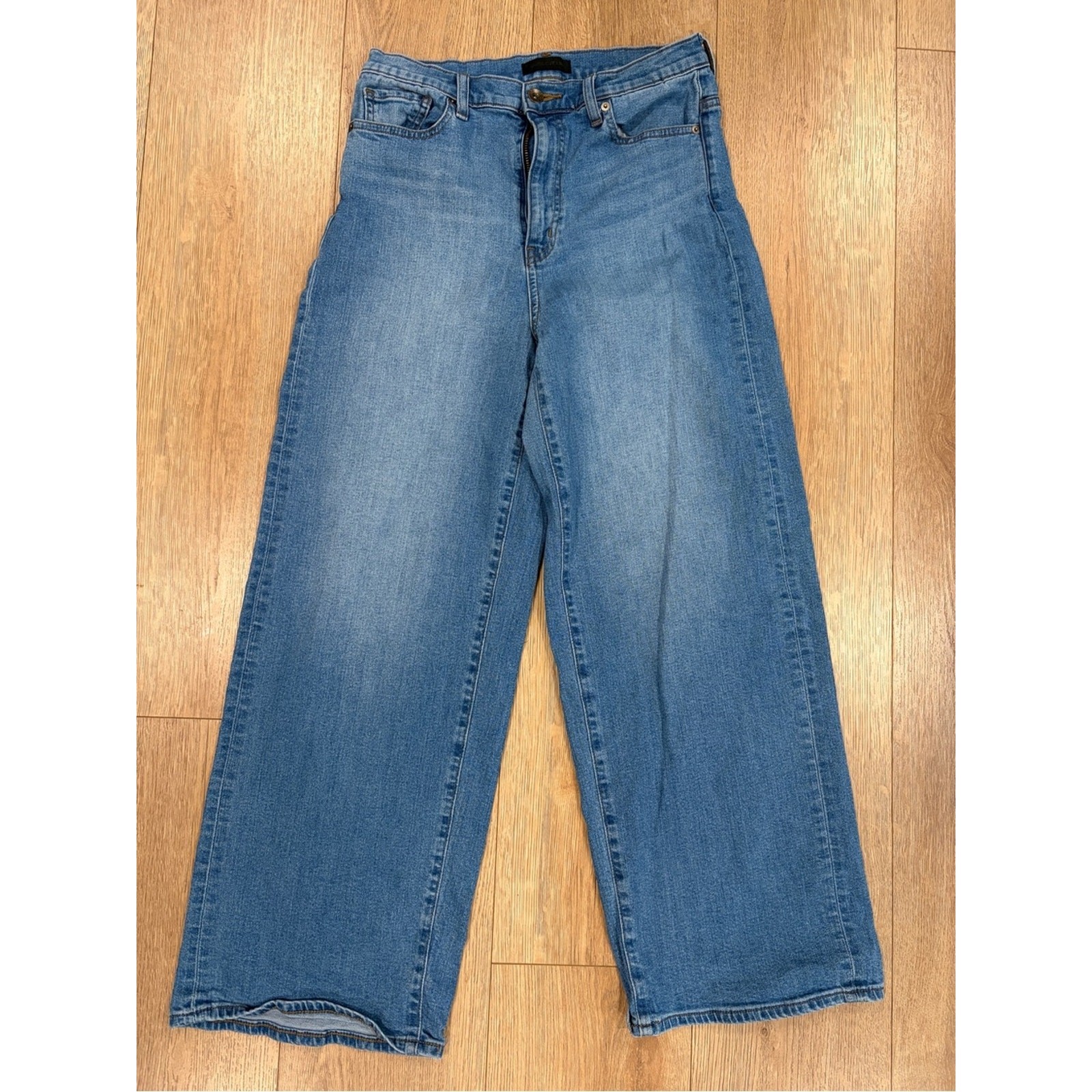 Uniqlo Jeans Wide Leg High Rise Denim Jeans Women’s 26