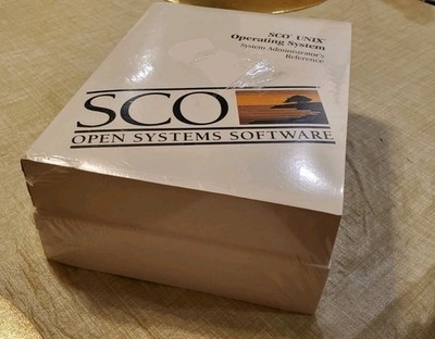 SCO Open Systems Software Unix OS System Administration Reference User Reference