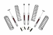 Rough Country 2.5 Suspension Lift Kit W Shocks For Wrangler Jk 07-18 2dr