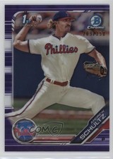 2019 Bowman Draft Chrome Purple Refractor 209/250 Andrew Schultz #BDC-120 s7f