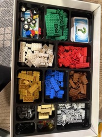 Lego #3844 Creationary Game box tray booklet cards see Description A Few Missing