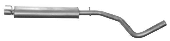 Imasaf 25.93.06 MittelschalldäMpfer Passend FüR Fiat-image