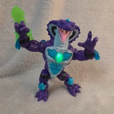 Beast Lab Stealth Strike COBRA Snake Action Figure  Lights & Sounds- Tested