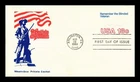 DR JIM STAMPS US COVER REMEMBER BLINDED VETERANS POSTAL STATIONERY FDC