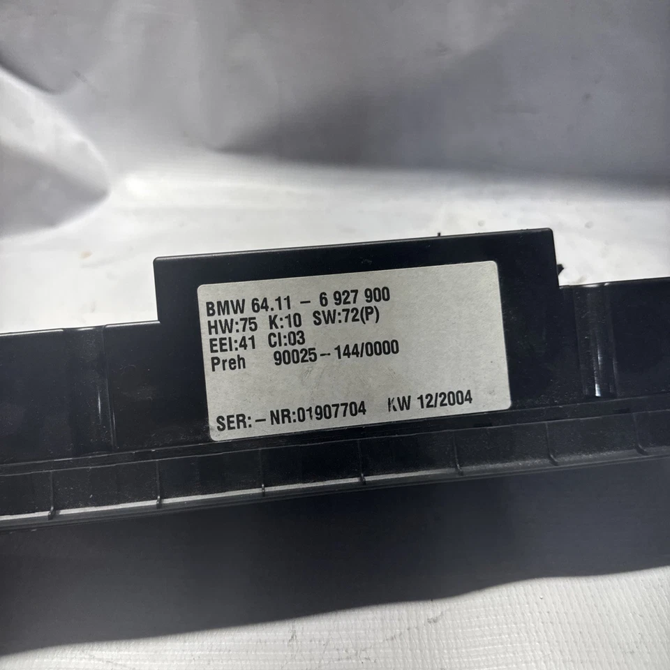 For 2000-2006 BMW X5 3.0i 4.4i E53 Heater Climate Control Panel 64118375645 AC - Image 2 of 3