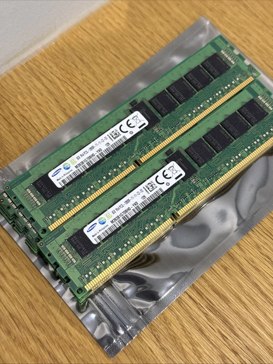 PC3L-12800R ECC・Registered 8GBx8本＝64GB PC3-12800 (DDR3-1600) 8 GB ECC Enterprise Network Server Memory