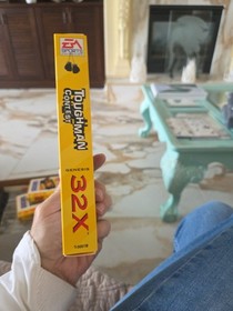 Sega 32X Tough Man Contest  CIB W Sleeve Manual Reg Pucture