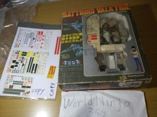 Macross Robotech TAKATOKU 1/55 VF-1J Valkyrie VARIABLE FIGHTER Damage to the box