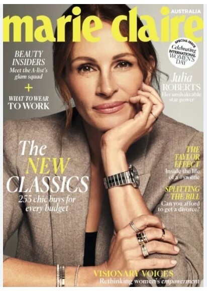 女性情報誌 Marie Claire Australia January 2023 Australia Marie Claire Magazine March 2024/ JULIA ROBERTS | eBay