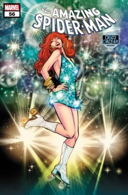 AMAZING SPIDERMAN 56 950 JOELLE JONES DISCO DAZZLER VARIANT vol 6