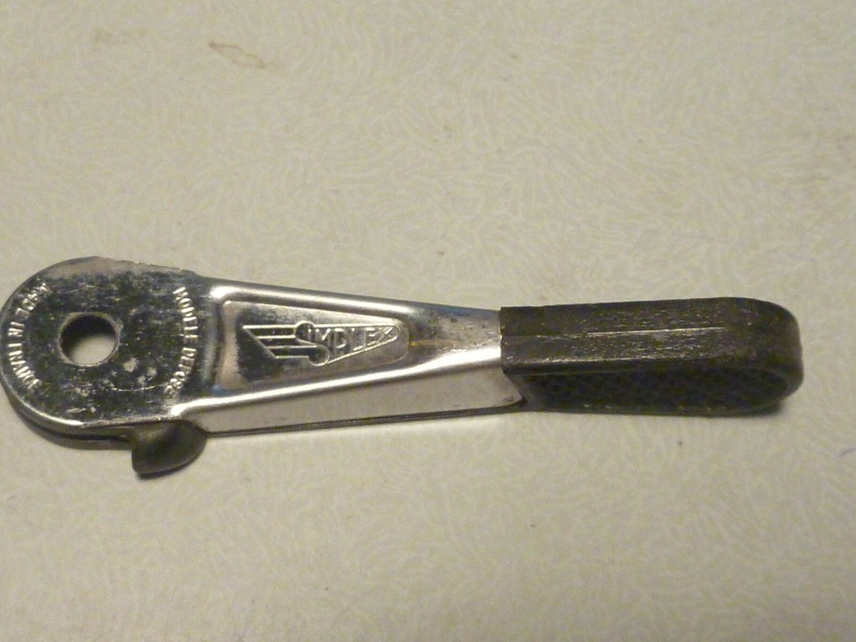 Levier vitesse NOS SIMPLEX blanc cadet prestige vintage