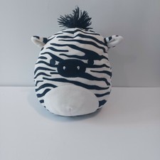 Kellytoy Squishmallows Plush Zebra 8 IN Soft Stuffed Animal Toy