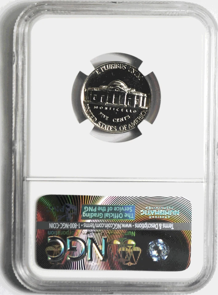 1963 5c Jefferson Nickel NGC Five Cents PF67 Proof - Image 2 of 2