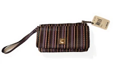 Mundi Womens Slim Wallet Clutch With Safe Keeper RFID Card Bifold 12 Slot Credit