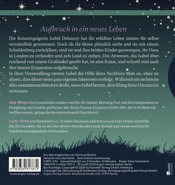 Thumbnail - Der Klang Des Herzens Jojo Moyes - Hörbuch