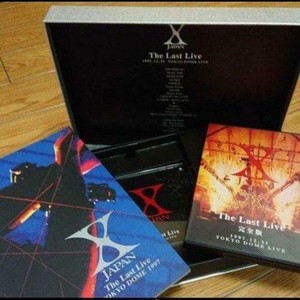 X Japan The Last Live Video Dvd Collector S Box Ebay