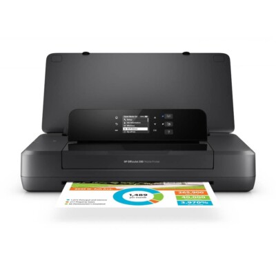 Hewlett-Packard OfficeJet 200 Mobildrucker, Tintenstrahldrucker ,schwarz USB 2.0
