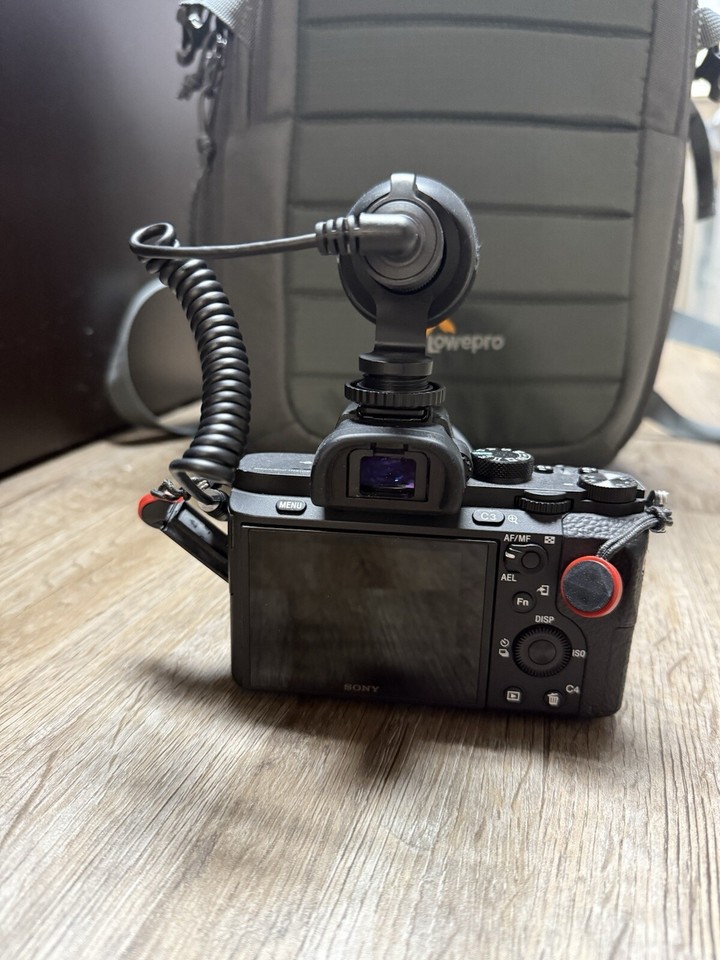 Sony Alpha a7 ii Camera. 3 Lenses, Bag, New Strap, Microphone, 2