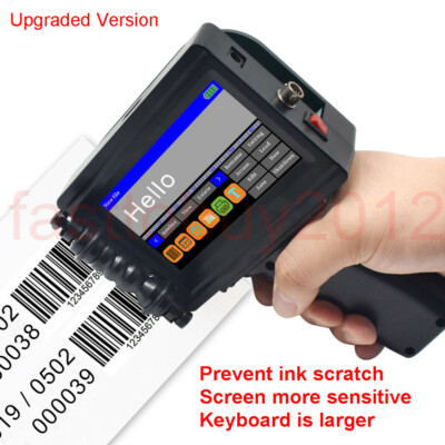 handheld barcode printer