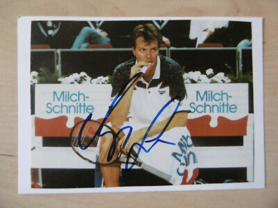 Magnus Larsson Autogramm signed 10x15 cm Karteikarte mit Magazinbild