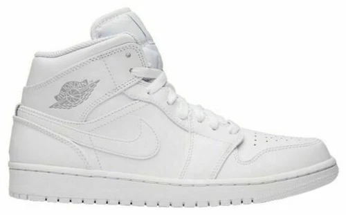 Jordan 1 Retro Mid White