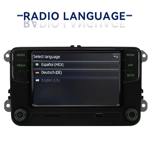 6.5" NONAME RCD360PRO 187B Für VW SKODA Grün Licht CarPlay Android Auto Radio - Bild 7 von 18