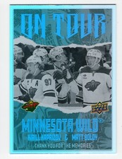 2024-25 UD Kirill Kaprizov Matt Boldy On Tour Card OT-32 Minnesta Wild